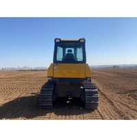 Bulldozer sur chenilles GTY12 120 CV, 2 rouleaux de support, 6 rouleaux de chenilles, pour sites miniers et carrières
