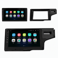 Autoradio Android pour Honda Jazz Fit 2014-2018 10.1" OLED Navigation GPS intégrée Carplay WiFi/ Écran tactile Lecteur multimédia