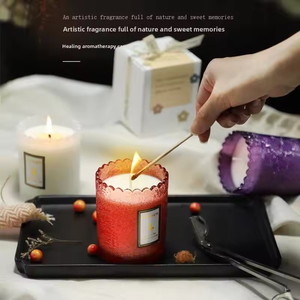 Set de Regalo de Velas Aromáticas Estilo Francés, de Alta Gama, con Grabado, Fragancia de Aceites Esenciales, Sin Humo, Cera de Soja de Baja Temperatura - Product Image 4