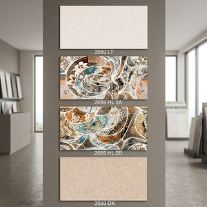 Carreaux muraux en céramique numériques de conception moderne 300x600 mm 30x60 cm pour cuisine, maison, extérieur, pour la décoration de hall de centre commercial, Arabie Saoudite, vente chaude - Product Image 4