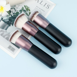 ชุดแปรงรองพื้นหัวกลมปลายแบนขนาดใหญ่แปรงแต่งหน้าฉลากส่วนตัว - Product Image 5