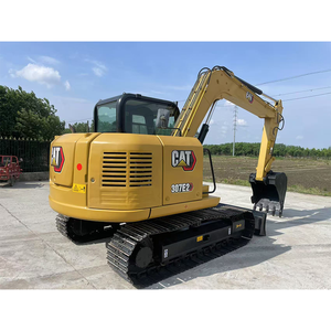 Escavadeira Usada Caterpillar 307E2 Ano 2022 Nova 6.9 Toneladas Midi Original Japonesa de Esteira 56.4HP Caçamba de 0.33m Vídeo de Inspeção Testado - Product Image 1