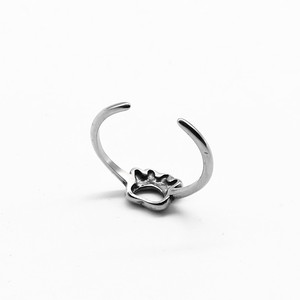 yunnique Cute Animal Paw <b>Ring</b> Open Design Silver Tone Fashion Jewelry For Women Gift - Product Image 2