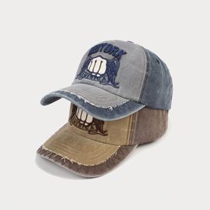 Casquette de baseball en coton brodée 3D avec logo pour hommes et femmes, vente en gros - Product Image 3