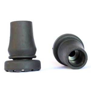 <b>Cane</b> Foot Pad Rubber 16mm Inner Diameter Anti Slip Base For Walking Stick Hiking Pole Replacement Parts - Product Image 3