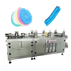 Capuchon jetable en PP non tissé à clip en bande couvre-chef bouffant Capuchon rond pour cheveux Machine à fabriquer des bonnets <span class=keywords><strong>de</strong></span> <span class=keywords><strong>bain</strong></span> - Product Image 3