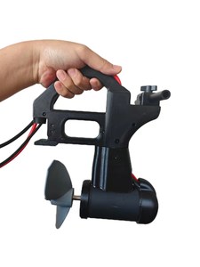 <span class=keywords><strong>Moteur</strong></span> électrique de pêche à la traîne sans balais 12V 850W amélioré - <span class=keywords><strong>Commande</strong></span> <span class=keywords><strong>au</strong></span> <span class=keywords><strong>pied</strong></span>/main, forte poussée, hélice pour kayak/<span class=keywords><strong>bateau</strong></span>, résistant à l'eau de mer - Product Image 5