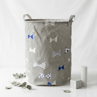 Panier de rangement pliable en polyester imperméable réutilisable pour vêtements sales, idéal pour la maison - Prix usine