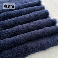 1000g Fourrure Faux Polyester Personnalisé Tissu De Fourrure Artificielle Imitation Fausse Fourrure De Renard