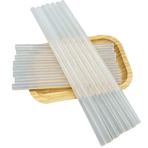 Bâtons de colle thermofusible de haute qualité de 11mm blancs et semi-transparents pour une utilisation générale sur <span class=keywords><strong>du</strong></span> papier plastique mousse - Product Image 1