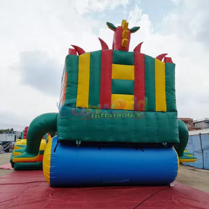 Ciudad inflable de dinosaurios, parque inflable gigante, parque temático al aire libre, parque de atracciones, castillo inflable grande - Product Image 4