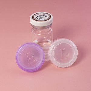 Caja <span class=keywords><strong>de</strong></span> almacenamiento <span class=keywords><strong>de</strong></span> viaje portátil con logotipo personalizado Estuche transparente para lentes <span class=keywords><strong>de</strong></span> contacto con contenedor <span class=keywords><strong>de</strong></span> plástico multicolor Fábrica al por mayor - Product Image 5