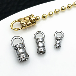 ตัวล็อกสร้อยคอแบบสากลชุบทองแดง ชุบทอง ชุบเงิน สำหรับทำจี้ DIY อุปกรณ์ตกแต่งเครื่องประดับ ขนาดกลาง - Product Image 2
