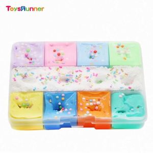 2020 Popular DIY mullido Slime botón colorido mágico cambio de aceite Slime gran oferta hecho arcilla silicona plástico Toysrunner 3 + Unisex - Product Image 4