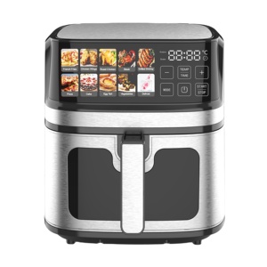 Nouvelle Friteuse à Air Chaud 2024, Meilleure Vente Usine, 4L 6L 8L, avec Écran LCD Numérique 10-en-1, Friteuse à Air Profond - Product Image 4
