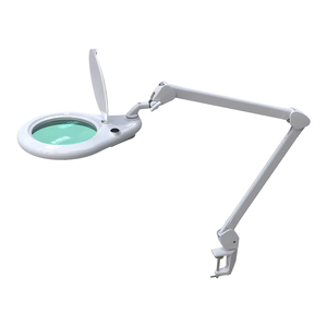 Lámpara Lupa LED con Clip y Brazo Ajustable, Lente Grande, Luz para Reparación Electrónica - Product Image 1