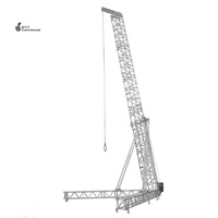 Stand array line konser luar ruangan, dudukan speaker rangka tugas berat, sistem rangka panggung aluminium pencahayaan murah untuk acara
