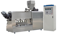 Ligne de production de friandises pour animaux de compagnie de haute qualité 300 kg, machine semi-automatique de fabrication d'aliments pour animaux de compagnie avec conception personnalisée
