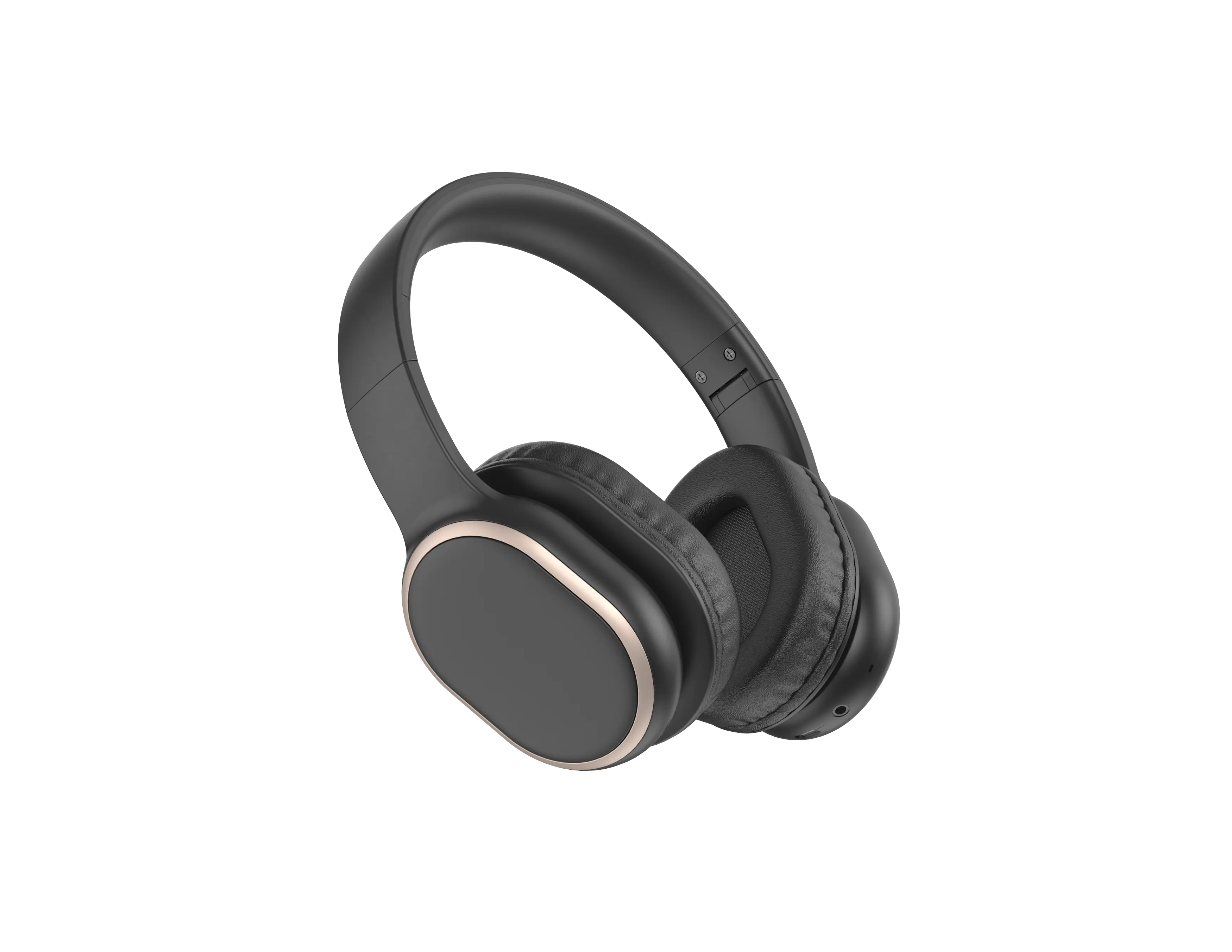 Wireless Over Ear Headphones Deep Bass Headset Low Latency Memory Foam Ear Cups 60H Playtime para adultos, crianças, TV,
