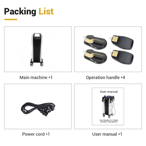 プロ4ハンドルEMS 2 in 1筋肉刺激装置彫刻機骨盤床付きオプション - Product Image 5