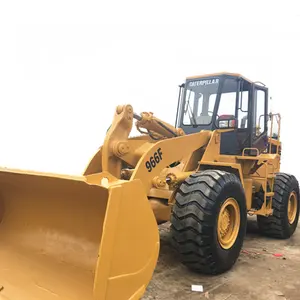 on sale Japanese tractors used caterpillar 966 F wheel loader with original engine, A/C for sale at best price