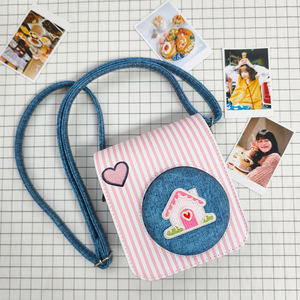 Nouveau sac à bandoulière Fujifilm <span class=keywords><strong>Instax</strong></span> Solid-Color <span class=keywords><strong>Mini</strong></span>/12/<span class=keywords><strong>11</strong></span> U-Stripe avec boucle en métal, étanche et antivol - Product Image 3
