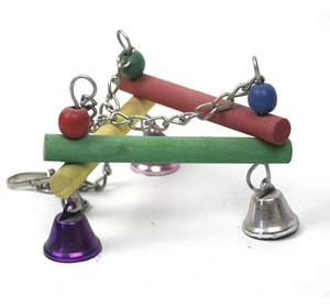 Prezzo di fabbrica dimensioni personalizzate uccello pappagallo giocattolo amaca altalena letto appeso uccello da masticare giocattoli per pappagalli - Product Image 4