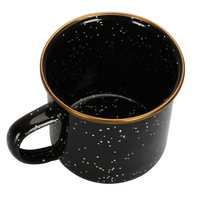 Verre en émail personnalisé pour impression thermique, 3 pièces, tasse avec logo personnalisé, 400ml, oem, odm blanc, vente en gros, dubaï, 4oz 6o