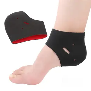 Elastic Heel Sleeve Heel Guard Relieve Foot Pain from Plantar Fasciitis Heel Protectors