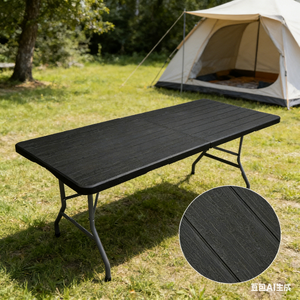 <span class=keywords><strong>La</strong></span> table d'extérieur en plastique <span class=keywords><strong>la</strong></span> plus populaire, table de camping pliable portable, table de cuisine d'extérieur, table en plastique d'extérieur - Product Image 4