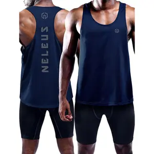 Light board customized LOGO men's vest fitness muscle cotton sleeveless sleeve vest men's fitness shirt t-shirt fitness vest fit
