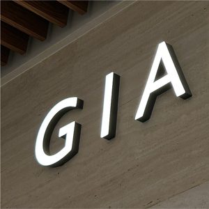 Insegne Luminose <span class=keywords><strong>Tridimensionali</strong></span> a LED in Acciaio Inox e Acrilico, Schermo LED Personalizzato per Negozi e Pareti Pubblicitarie - Product Image 1