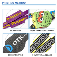 Cintas de Cuello Personalizadas con Gancho, de Poliéster, con Impresión de Serigrafía, Diseño Excelente y Económico