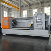 Tour CNC CK61100 à 2 axes, robuste, pour le tournage de métaux, avec système de commande GSK, FANUC ou Mitsubishi en option, directement de l'usine