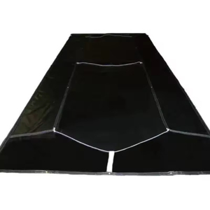 NCF 18 Oz. Vinilo impermeable negro Lona de asfalto de 7 pies de ancho Lona de camión de asfalto <span class=keywords><strong>para</strong></span> camiones volquete de 12 a 26 pies Cama - Product Image 6