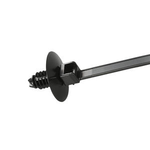 Attaches de câble rétractables en nylon 66 KSS fabriquées à Taïwan, noires, longueur 169 mm, largeur 5 mm, multi-usages, libérables, pour utilisation automobile - Product Image 1