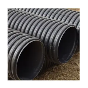 YiFang Simple And Convenient Connection Hdpe Double Wall Corrugated Pipe 800Mm Drainage