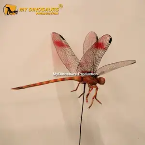 मेरा डिनो AI022 उच्च गुणवत्ता एनिमेट्रोनिक कीड़े के लिए जीवन आकार Dragonfly बिक्री