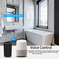 Oferta Especial: Interruptor Inteligente para Calentador de Agua de 25A y 5000W, Panel Táctil, IP20, Certificado CE, Control por Aplicación Smart Life, Protección Contra Sobrecargas, 1 Año de Garantía