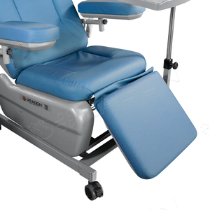 Chaise de prélèvement de sang électrique de <span class=keywords><strong>confort</strong></span> <span class=keywords><strong>médical</strong></span> de chaise de sang d'hôpital avec des accoudoirs et des repose-pieds - Product Image 6