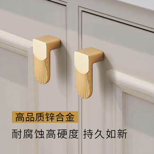 French Style <b>Gold</b> <b>Cabinet</b> Drawer Handle Novelty Shape Zinc Alloy Durable Furniture Hardware Z790-C16 01I - Product Image 3