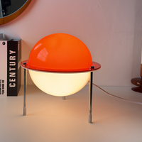 Moderne LED-Tischlampe Kugelform Glas Umweltfreundlich Dimmbar Wohnraumdekoration in Weiß Wohnzimmerbeleuchtung