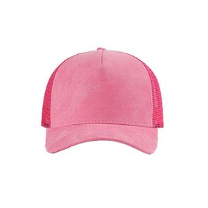 Custom Spring Summer Baseball Cap Suede Breathable Mesh Sports Cap Solid Color 5 Panel Trucker <b>Hat</b> - Product Image 1