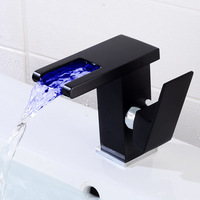 Keran Basin Hitam Kuningan Air Terjun LED Baru