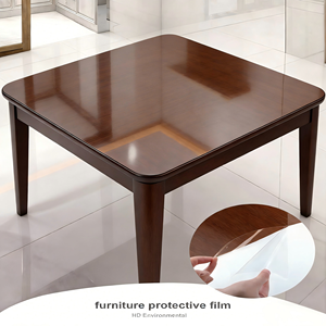Protection <span class=keywords><strong>de</strong></span> comptoir <span class=keywords><strong>de</strong></span> table en bois anti-brûlure sur mesure, film <span class=keywords><strong>de</strong></span> protection transparent anti-rayures pour meubles <span class=keywords><strong>de</strong></span> <span class=keywords><strong>cuisine</strong></span> - Product Image 1