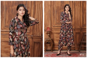 ชุดผ้าเรยอนสำหรับสุภาพสตรีพิมพ์ลายพิเศษสำหรับฤดูร้อน - Product Image 4