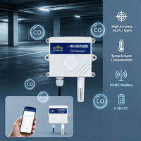 Détecteur de monoxyde de carbone RS485 ModBus RTU CO, capteur de température et d'humidité 3-en-1, industriel, 0-1000 ppm
