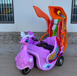 Personalizado 48V 500W niños Ride-on coche eléctrico luminoso <span class=keywords><strong>Phoenix</strong></span> ruedas inflables para parques infantiles interior educativo uso en el aeropuerto - Product Image 4