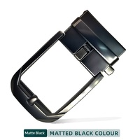 Boucle de ceinture automatique dentée pour homme en alliage de zinc, style professionnel haut de gamme, à dégagement rapide, de Guangzhou, avec fermoir formel et protection