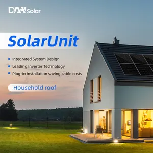 1.5kw SolarUnit On Grid 920w Full Screen Home energy On Grid legato Set completo sistema solare